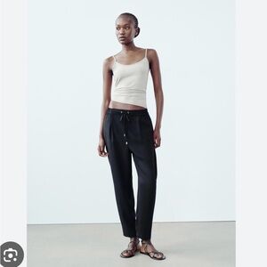 Zara flowy ankle pants
